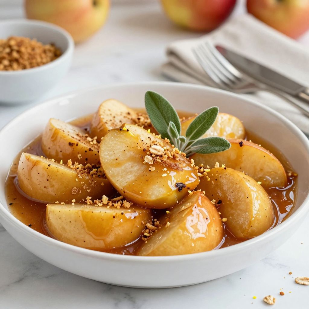 Jarred apple pie filling