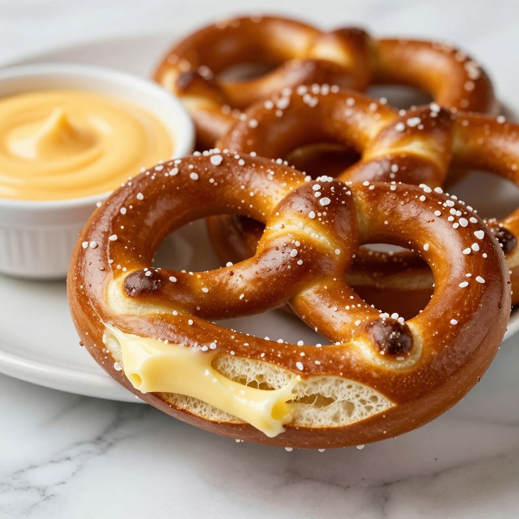 Auntie Anne's pretzel step-by-step