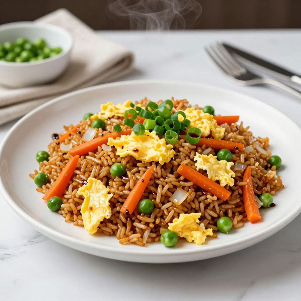 Benihana fried rice served in a bowl