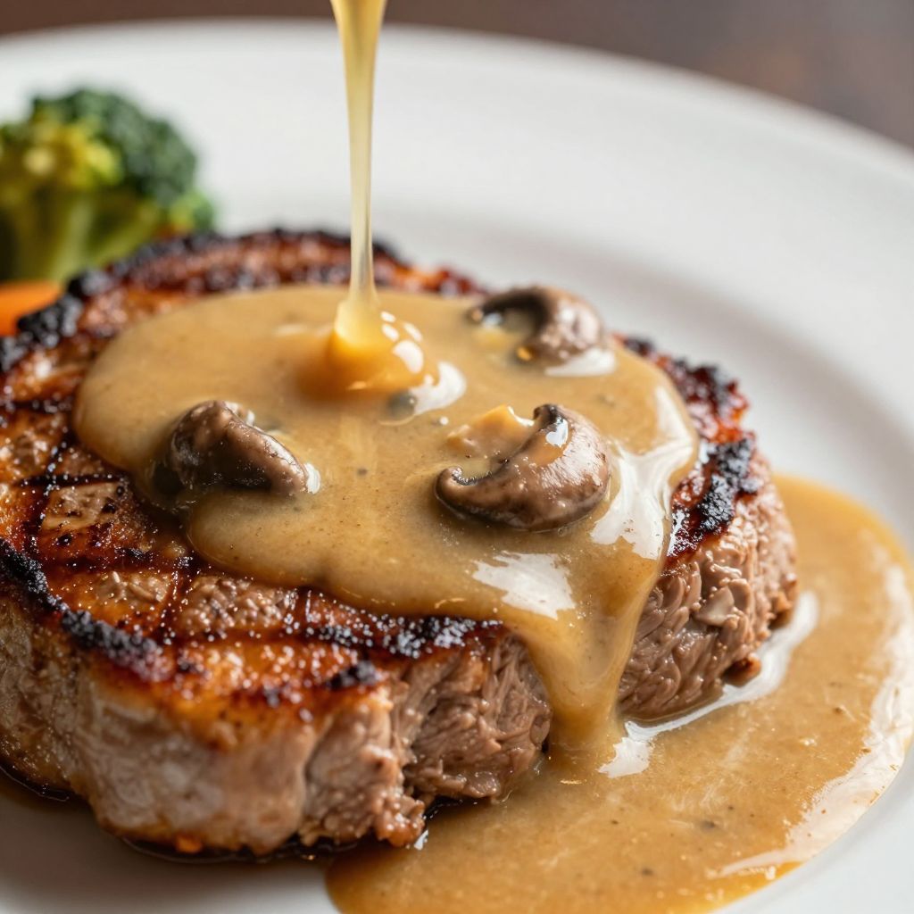 Bobby Flay's Salisbury Steak