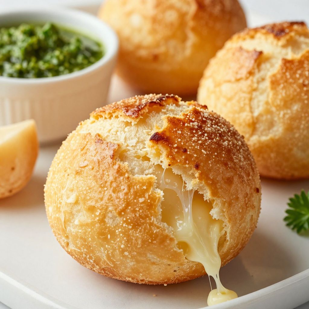 Brazilian cheese bread (pão de queijo) step-by-step