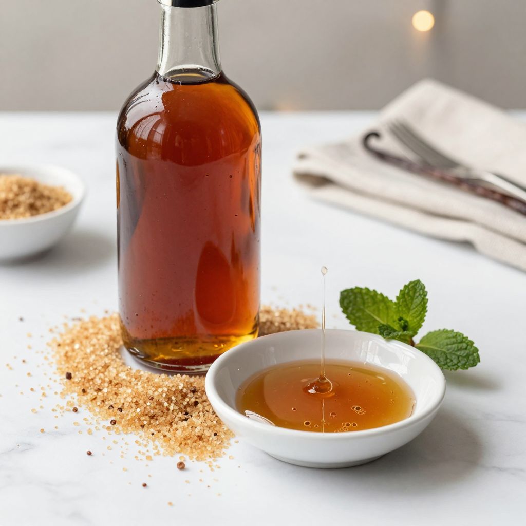 Homemade brown sugar syrup