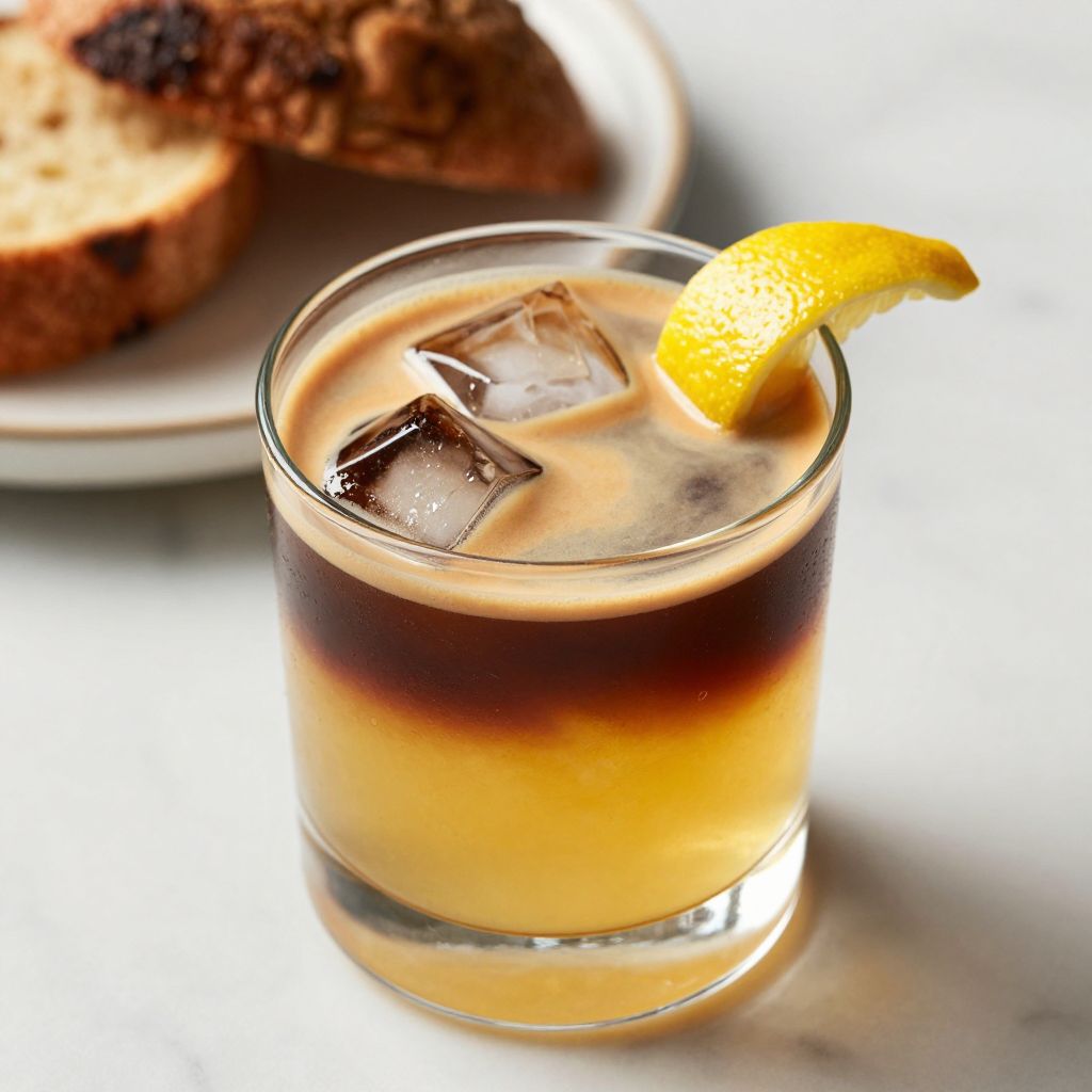 Carajillo preparation step