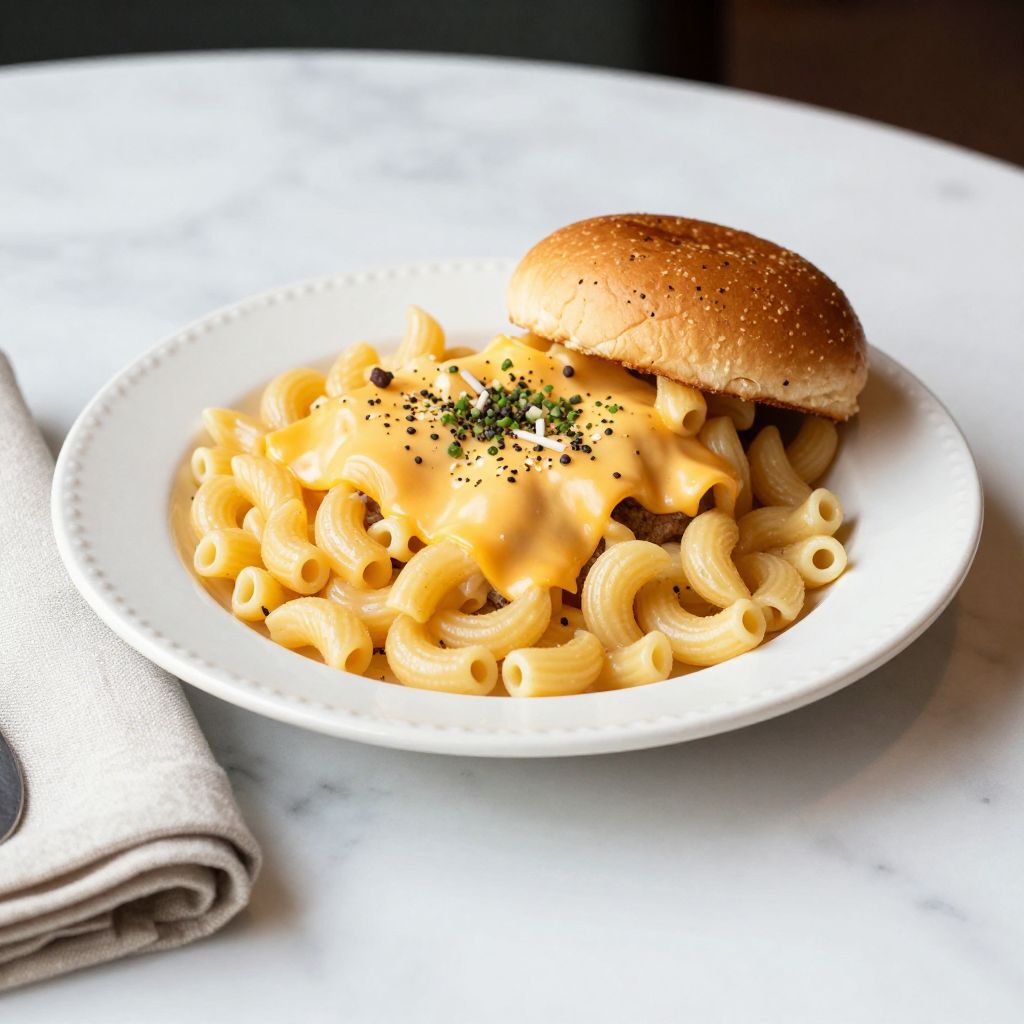 Cheeseburger Macaroni Final Dish