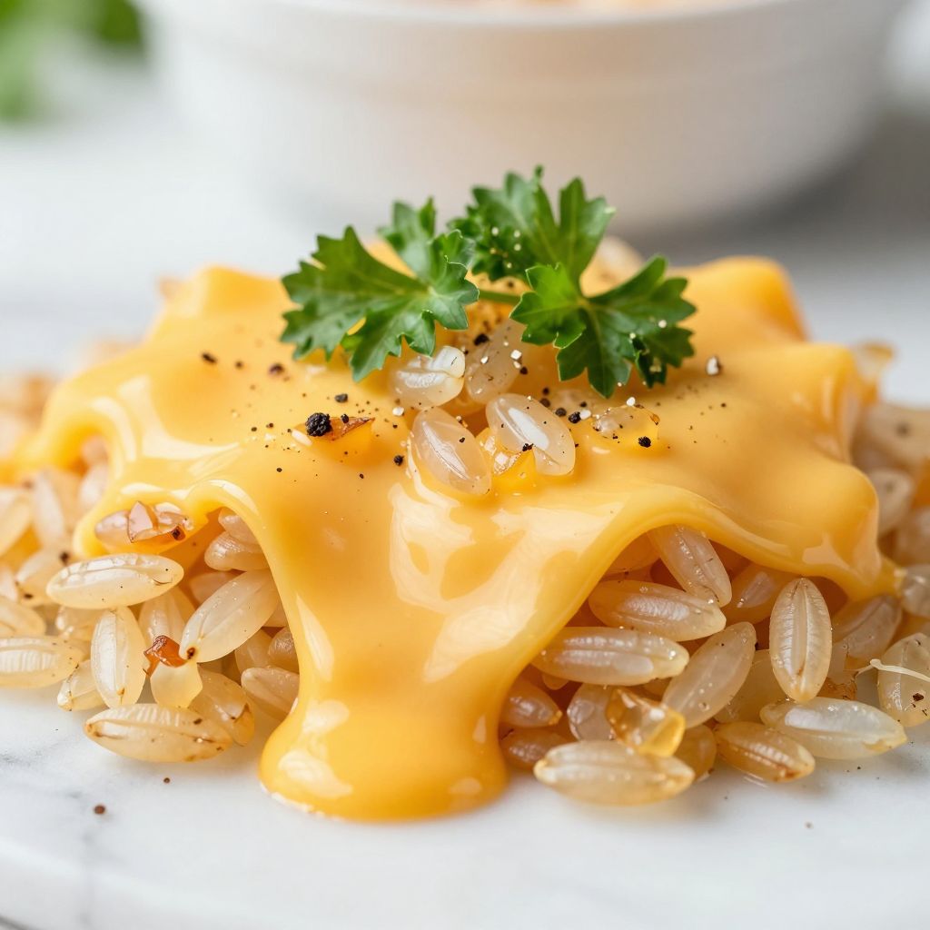 Cheesy Rice step