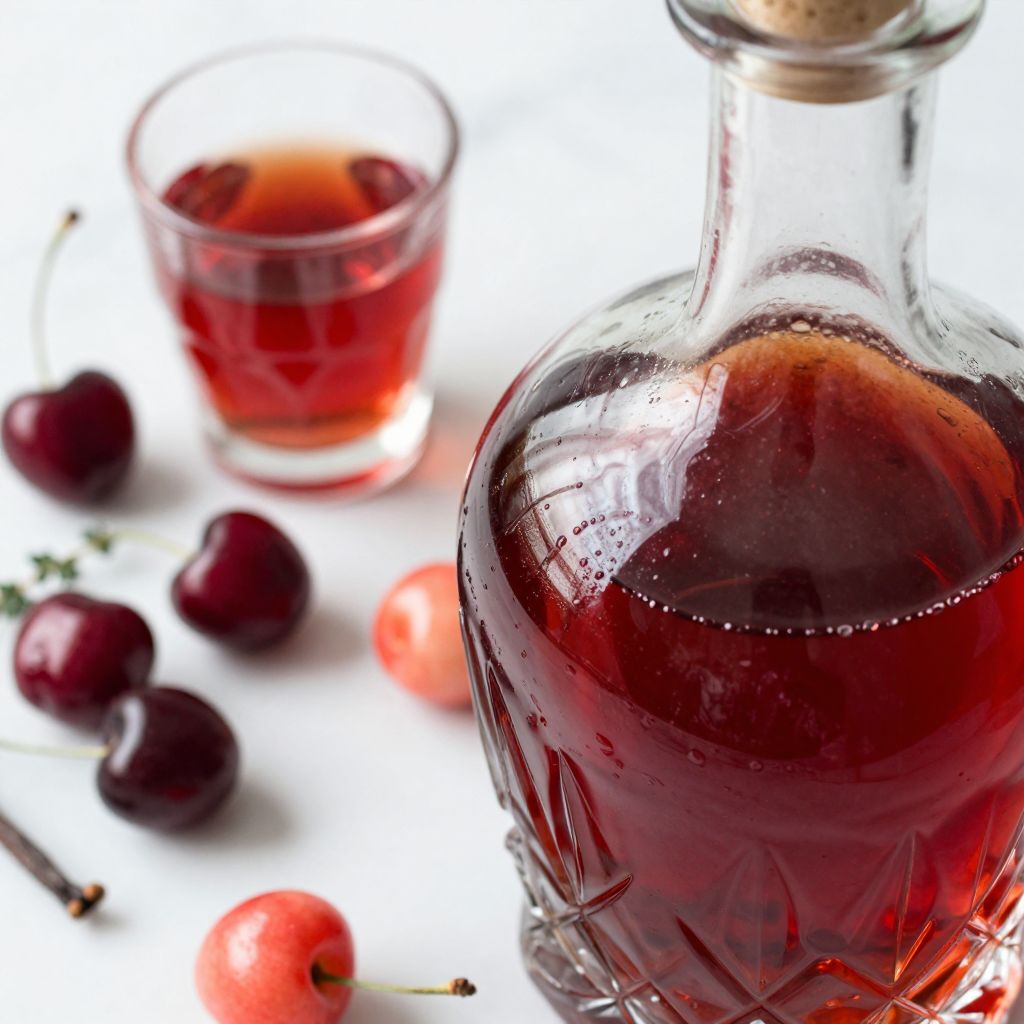 Cherry Bounce recipe process