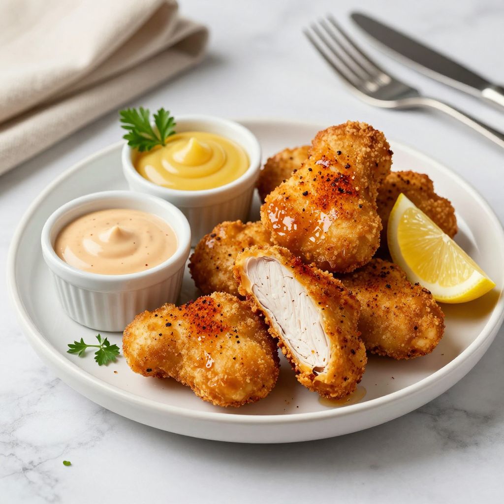 Finished nuggets