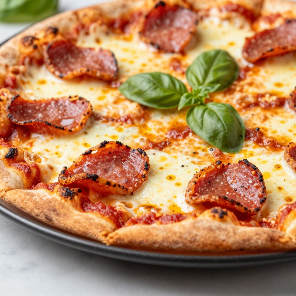 Chicken crust pizza step-by-step