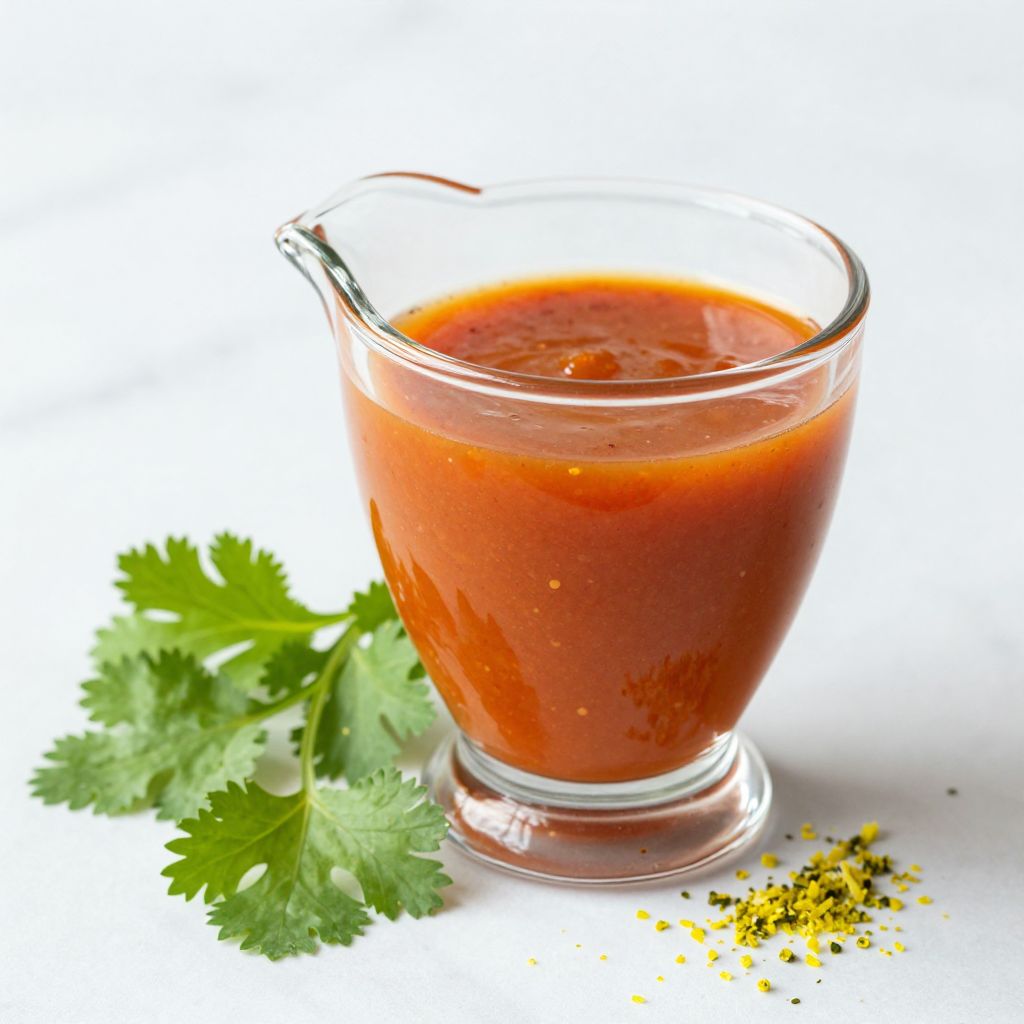 Chipotle vinaigrette in a jar