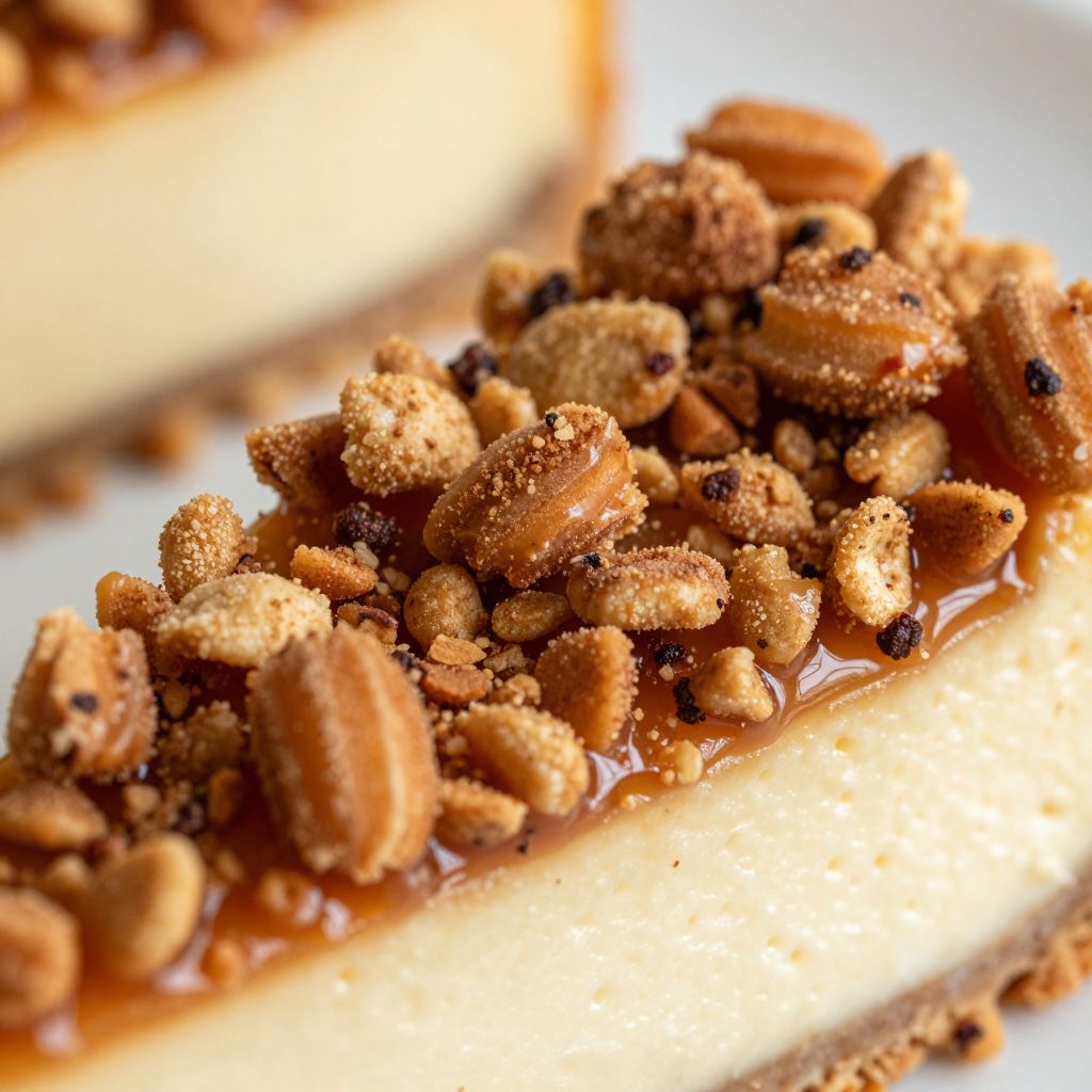 Churro cheesecake step-by-step