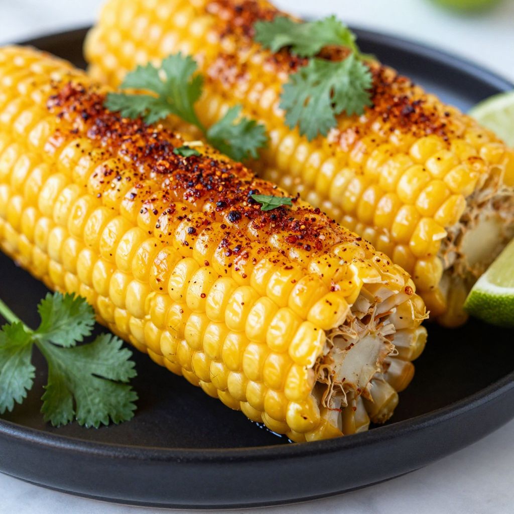 Corn ribs after roasting