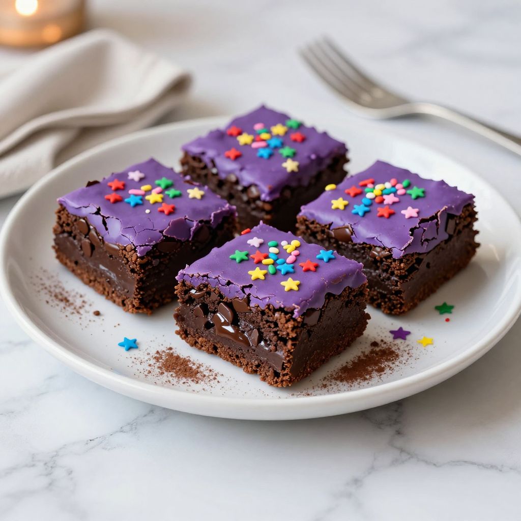 Finished cosmic brownies