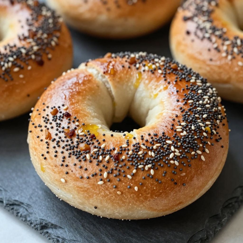 Cottage cheese bagels step-by-step