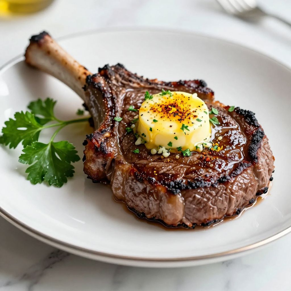 Cowboy butter sliced log