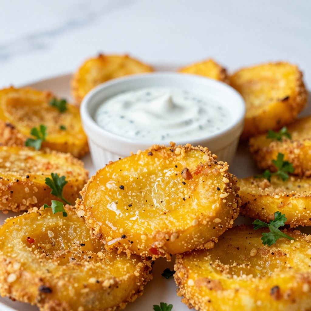 Fried squash step-by-step