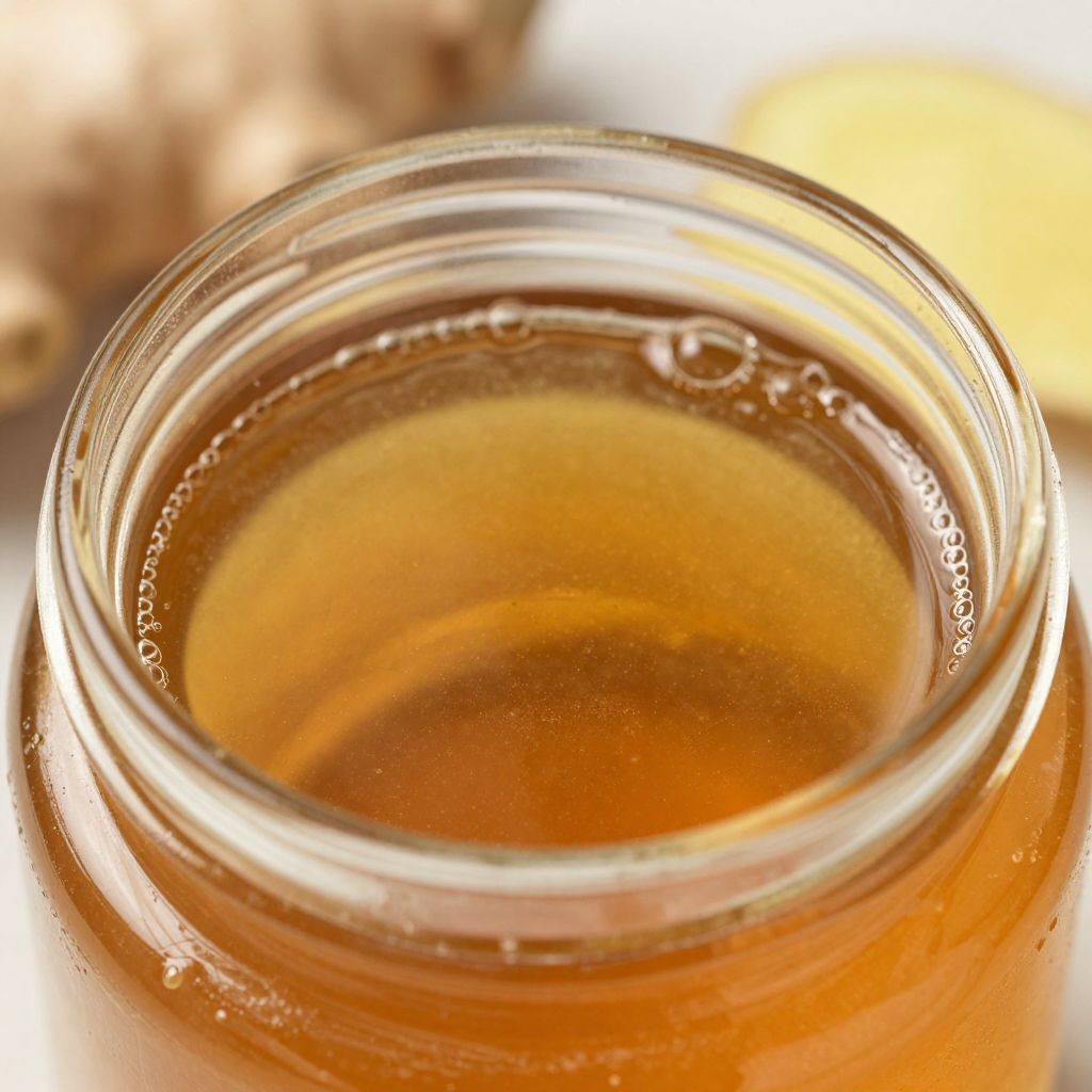 Ginger Syrup Preparation