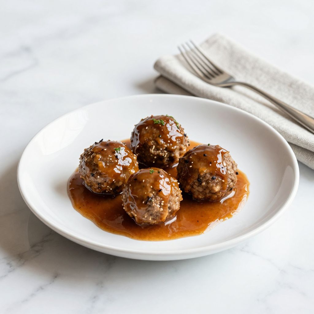 Grape Jelly Meatballs