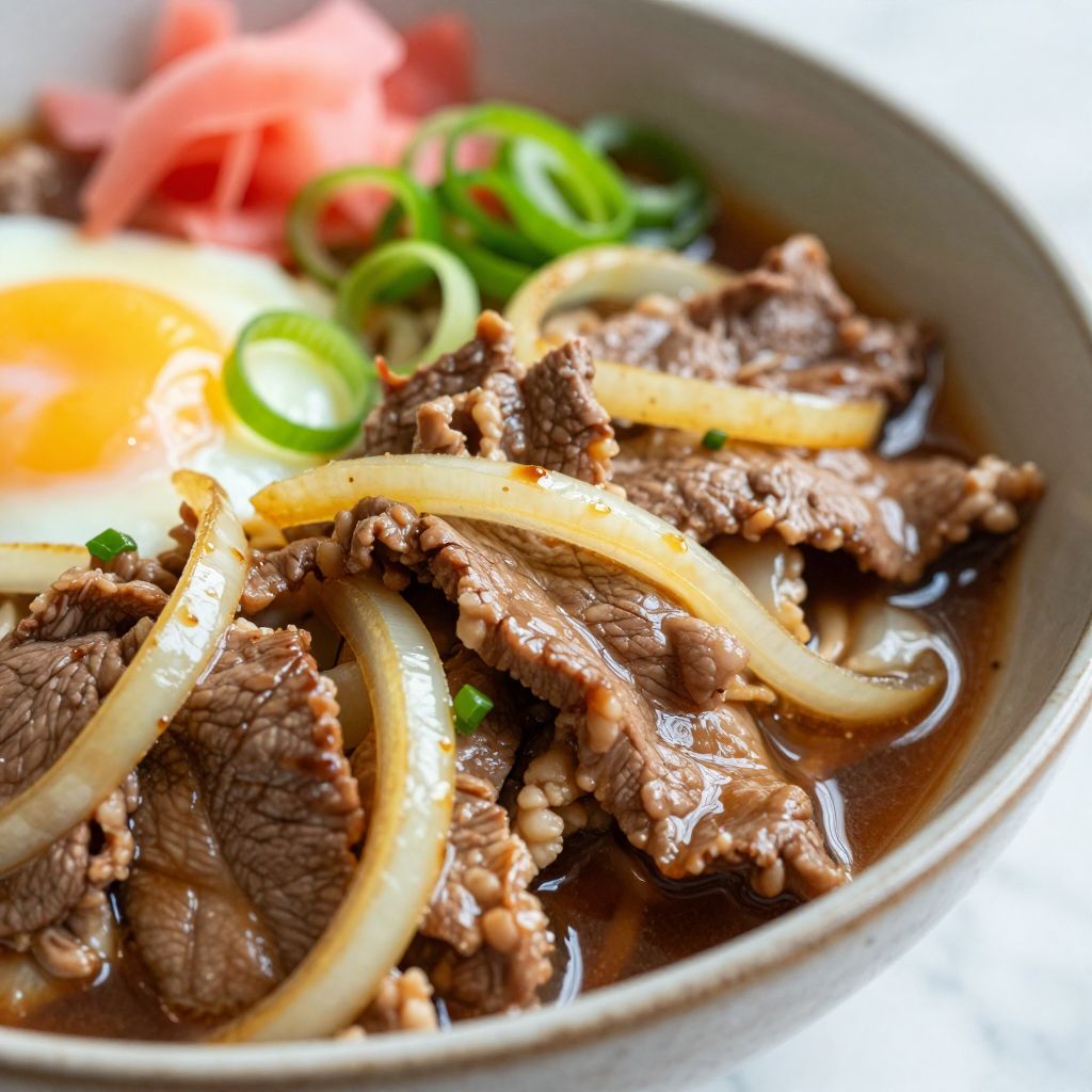 Gyudon step by step