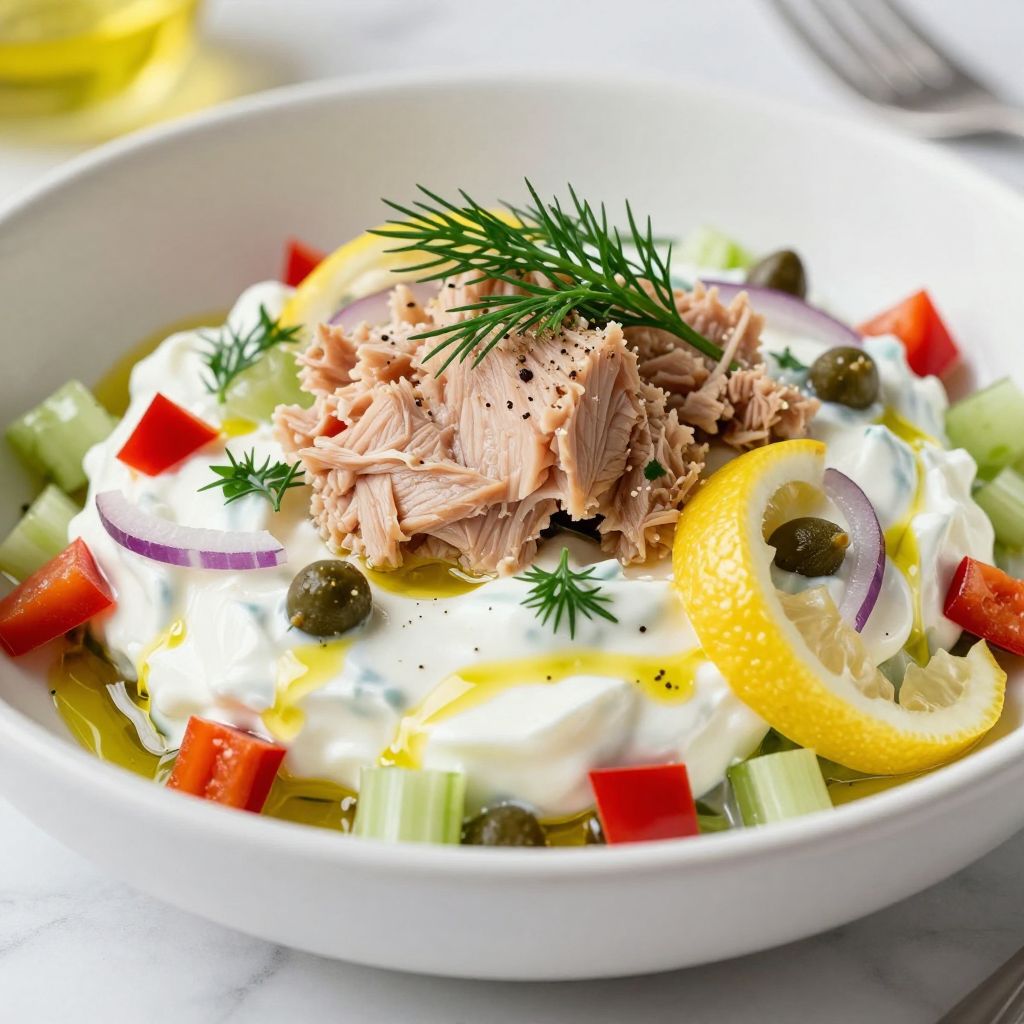 Healthy Tuna Salad step by step