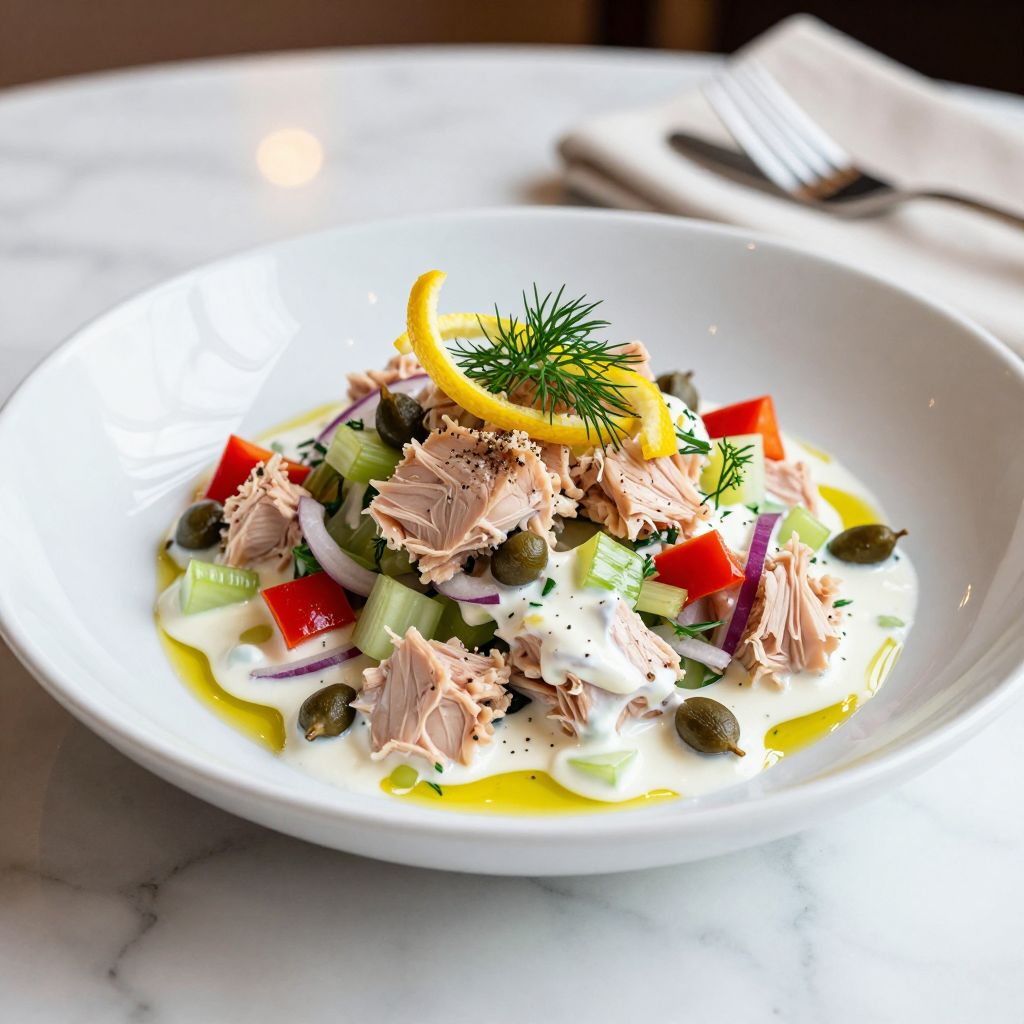 Healthy Tuna Salad final result