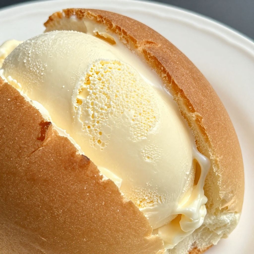 Ice Cream Bread Process