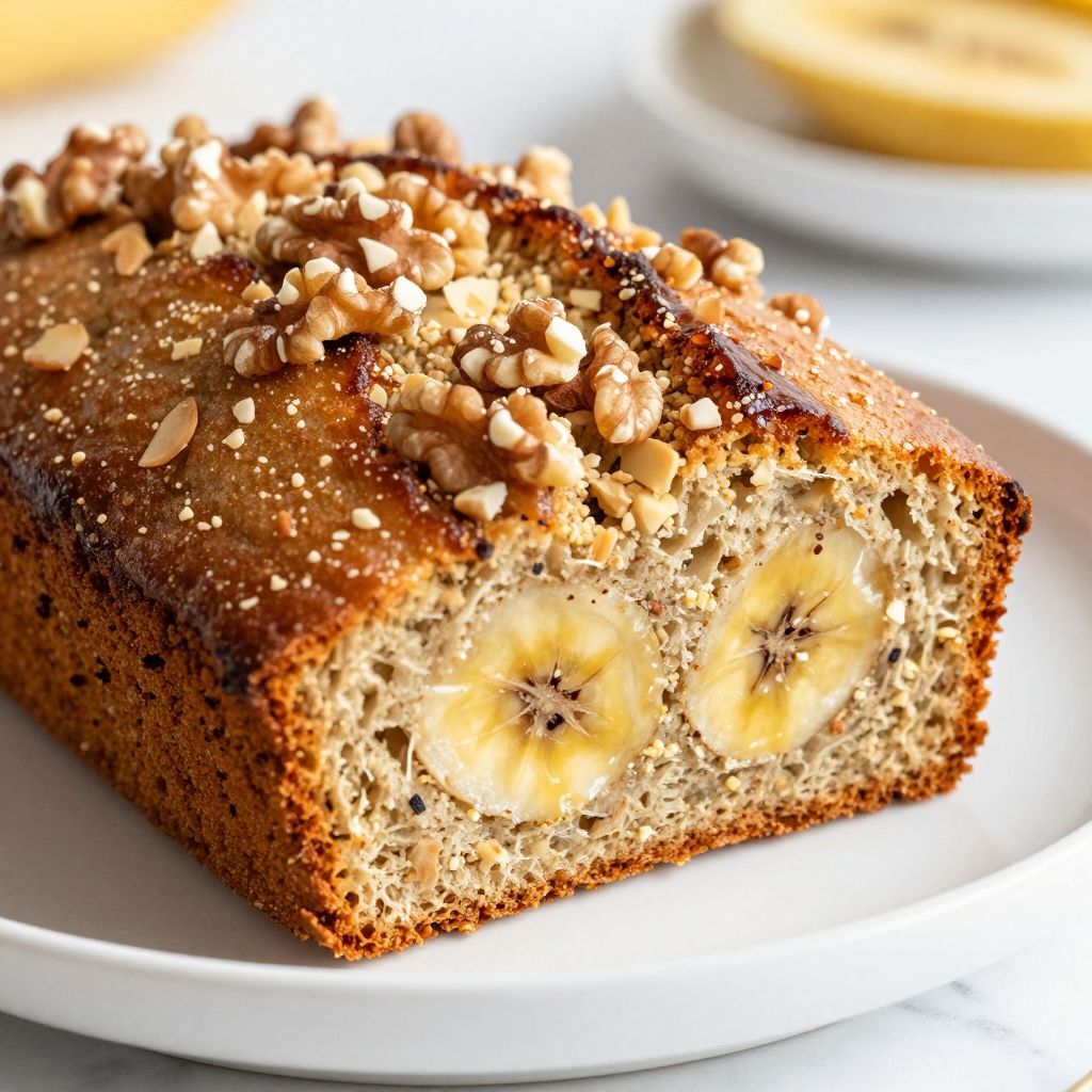 Keto banana bread recipe step-by-step