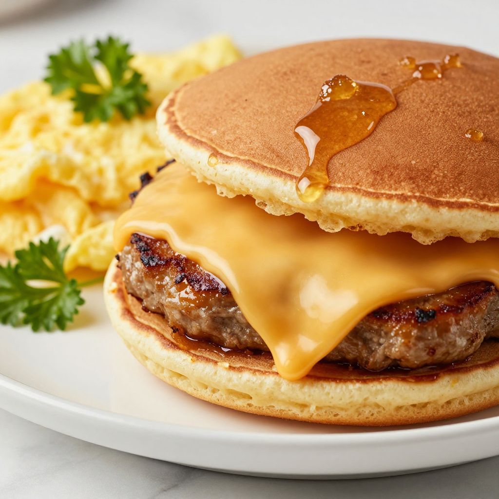 Homemade McGriddle step-by-step