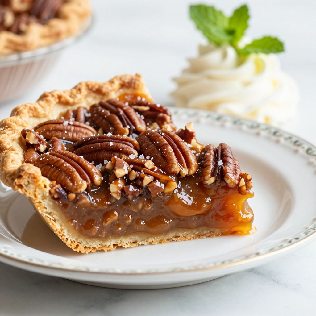Pecan pie without corn syrup step-by-step