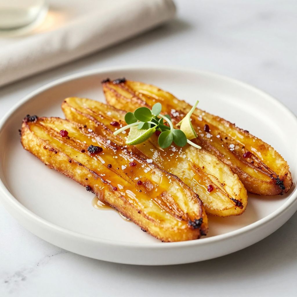 Fried Plantains served