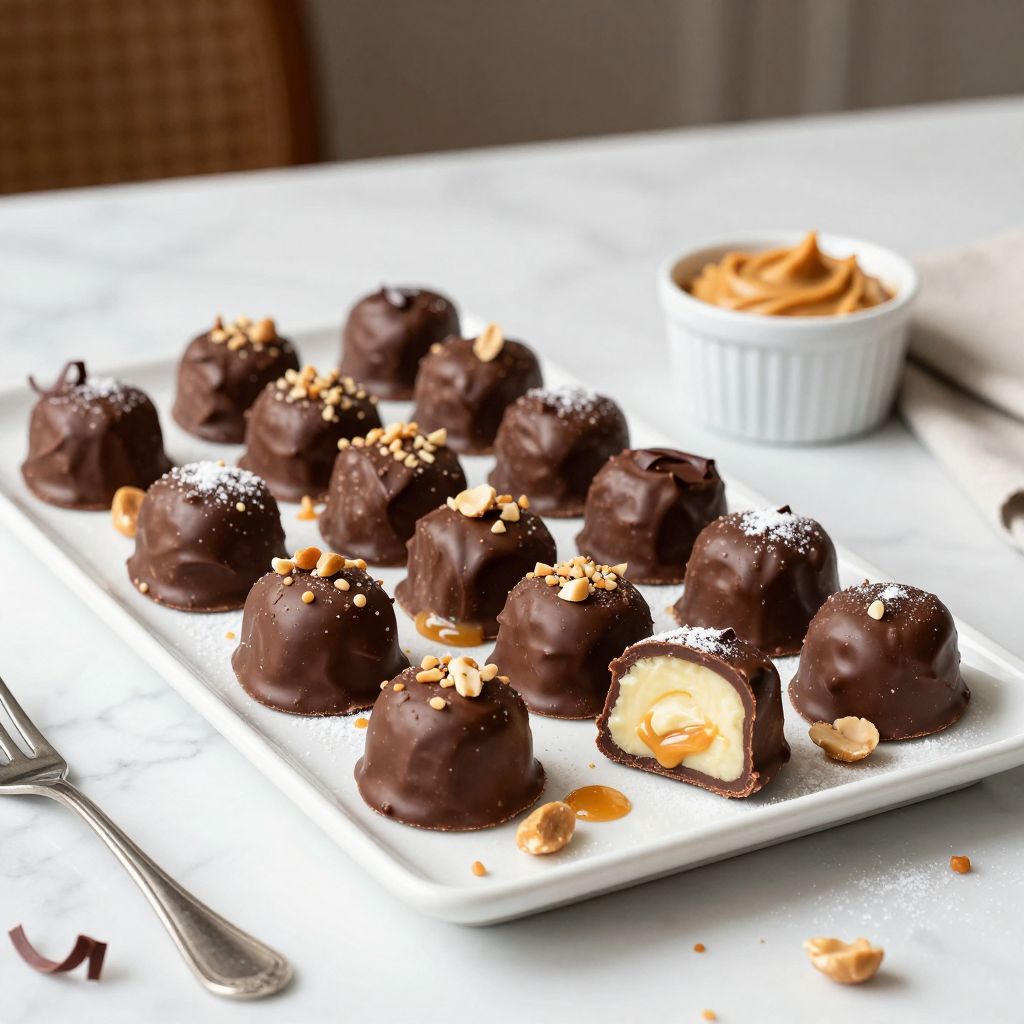 Finished potato candy