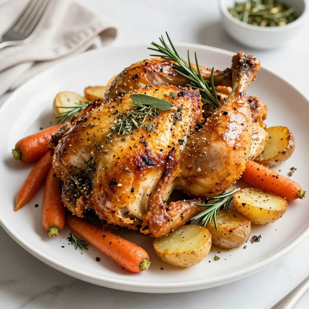 Poultry seasoning blend in a jar