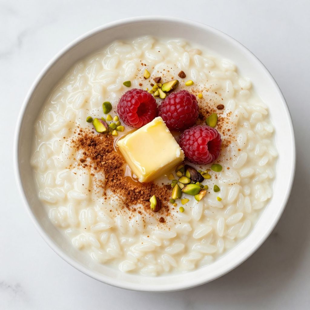 Rice pudding step-by-step