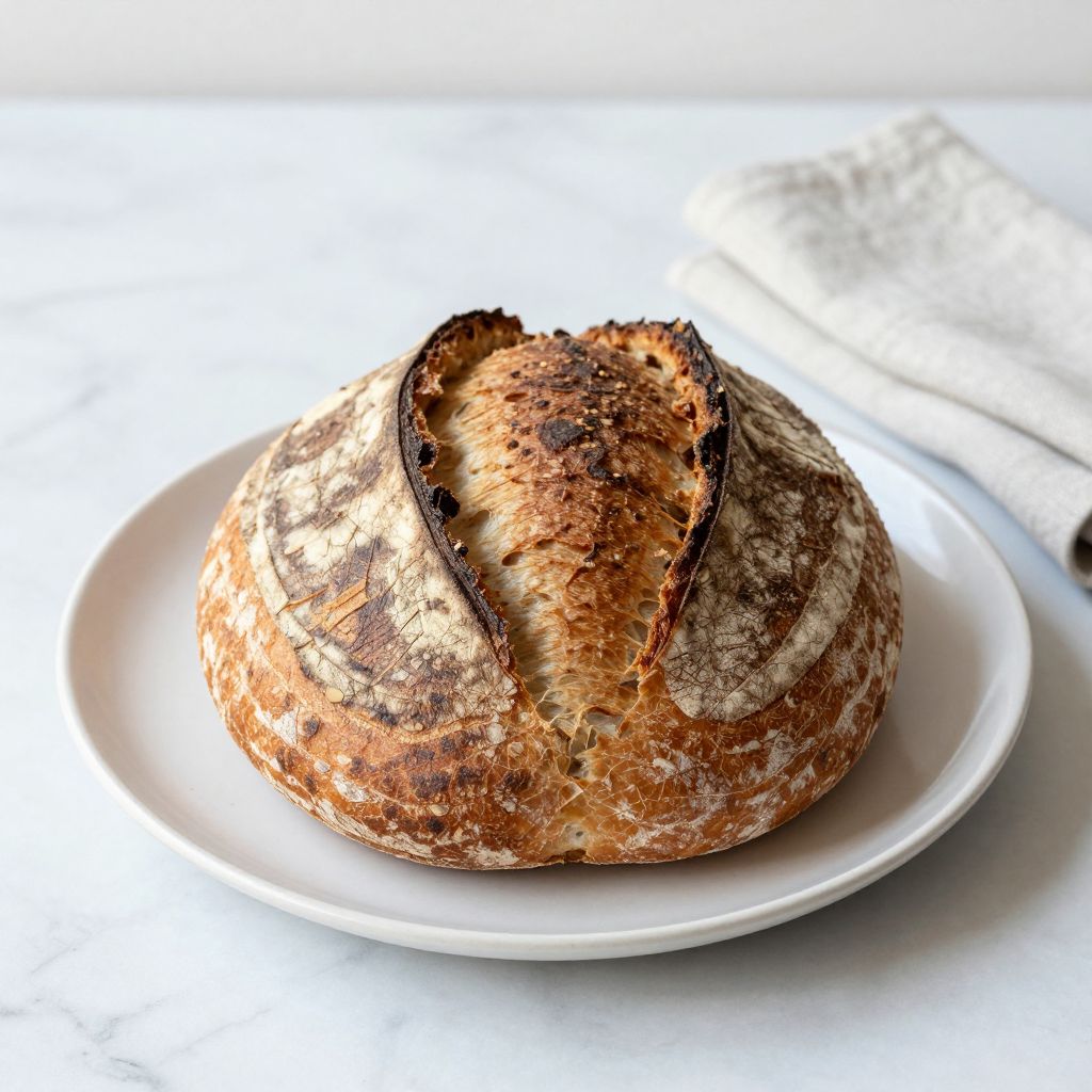 Same Day Sourdough Bread Final Image