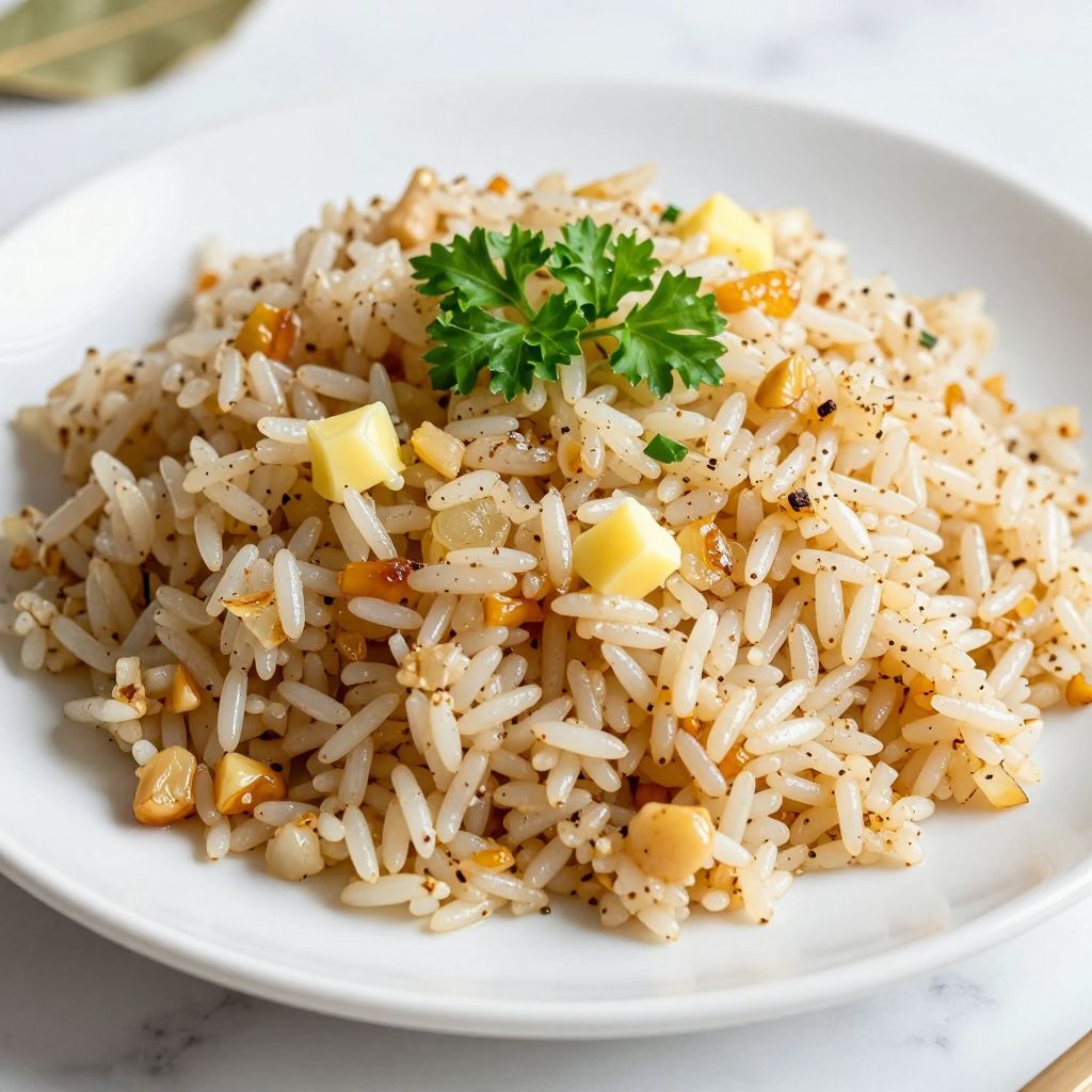 Seasoned Rice cooking steps