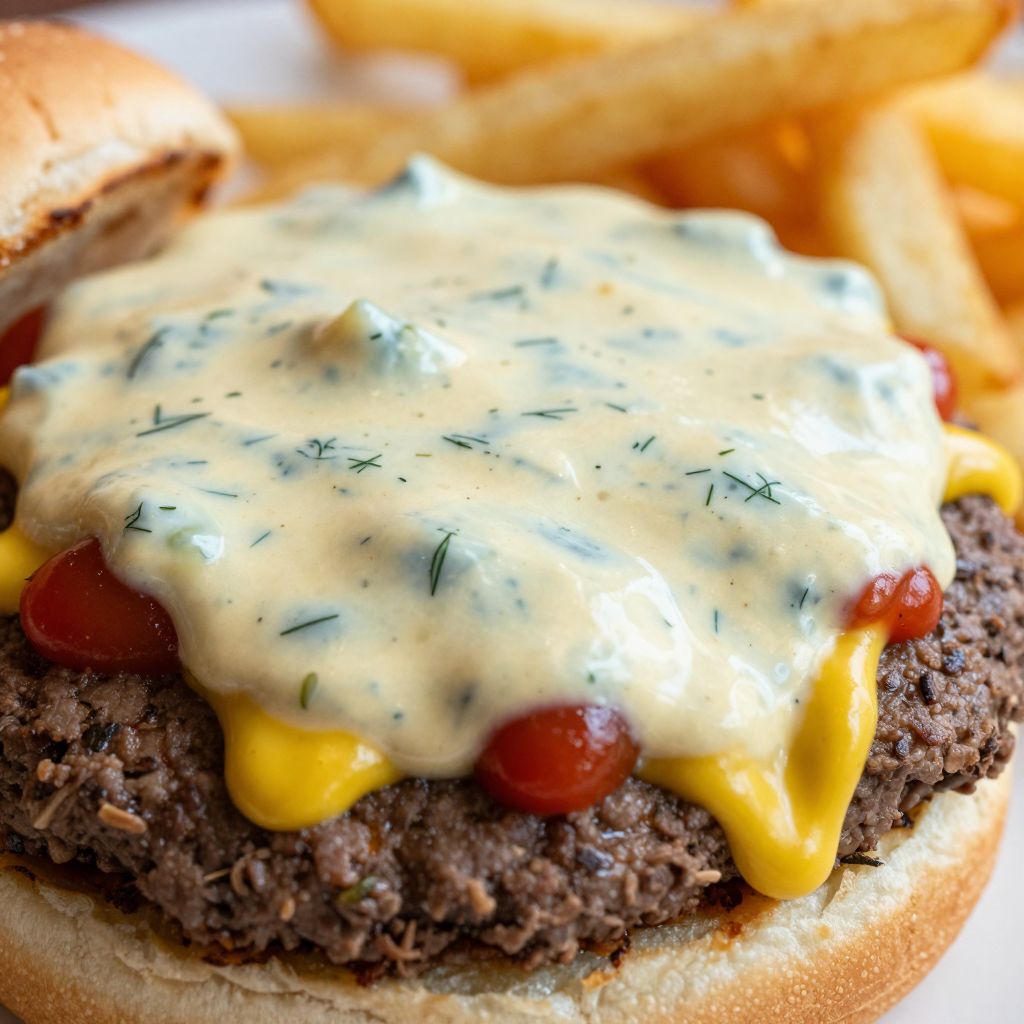 Smash burger sauce in a bowl