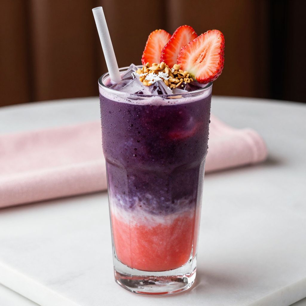 Strawberry Acai Refresher Ready to Serve