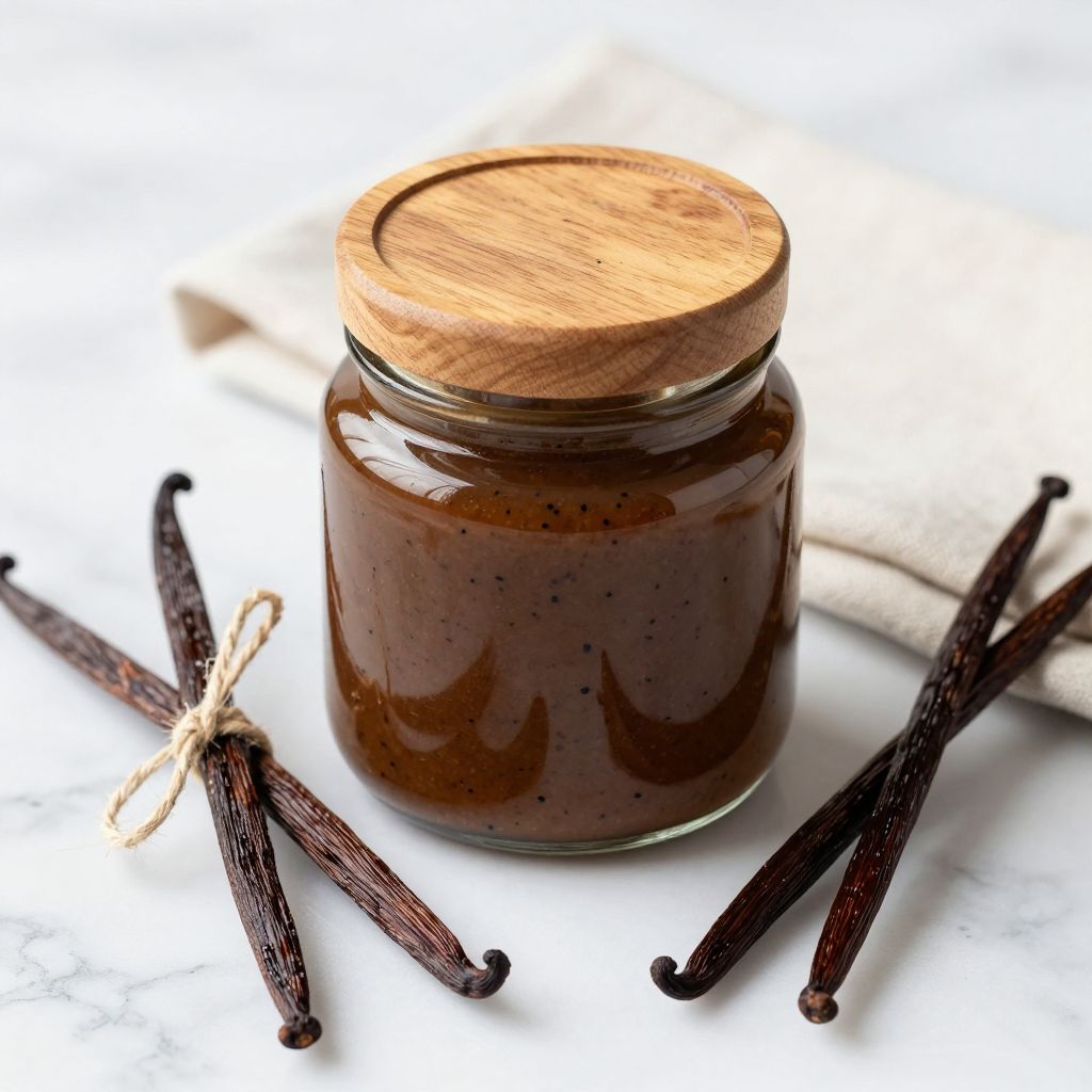Homemade vanilla bean paste