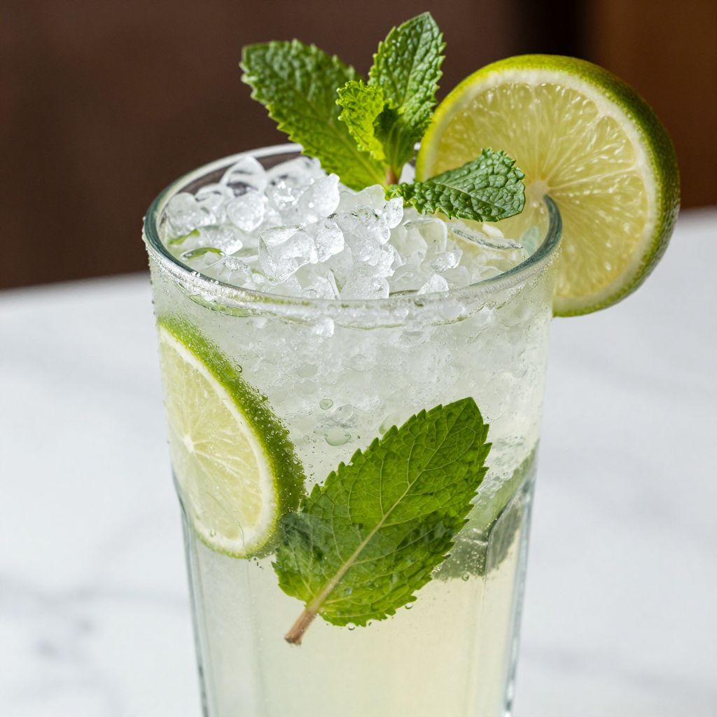 Virgin Mojito step