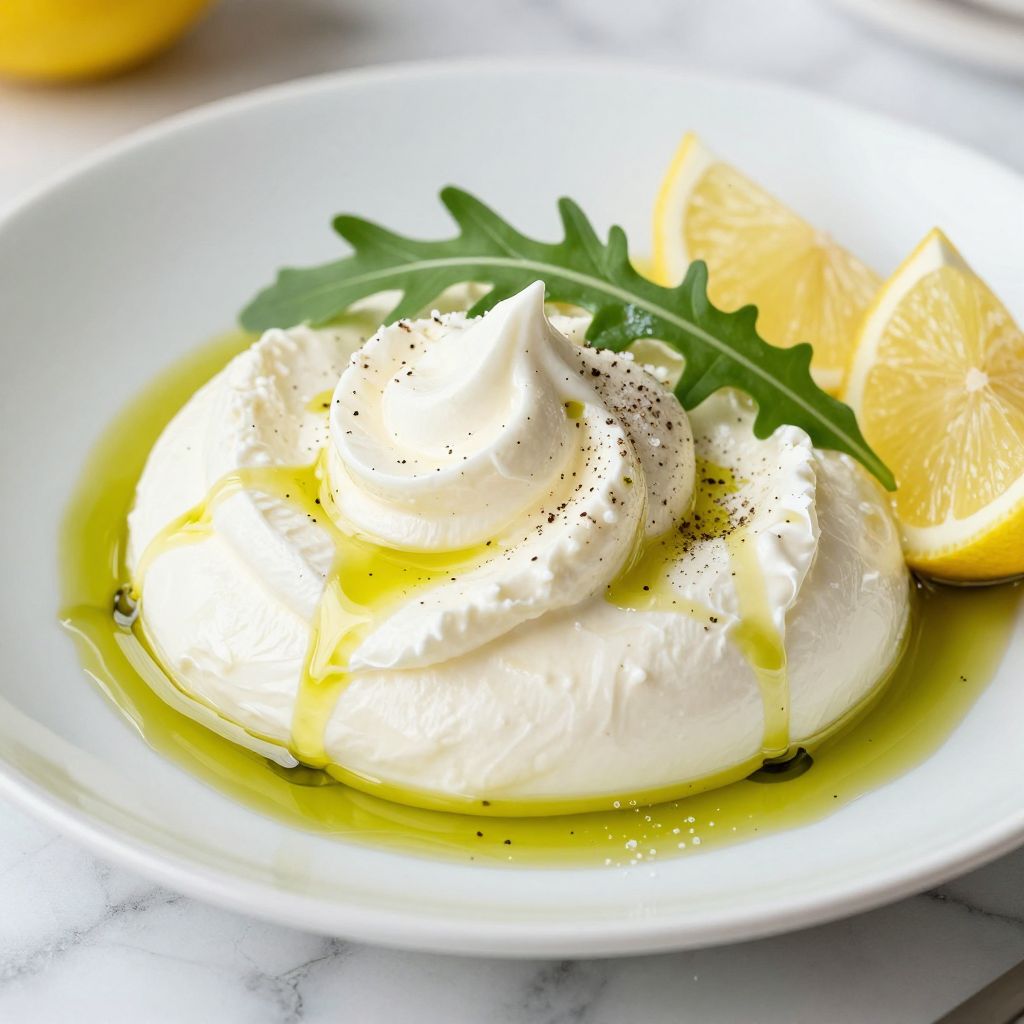 Whipped ricotta step-by-step