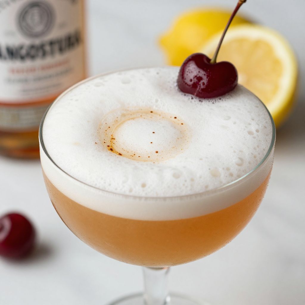 Whiskey sour preparation