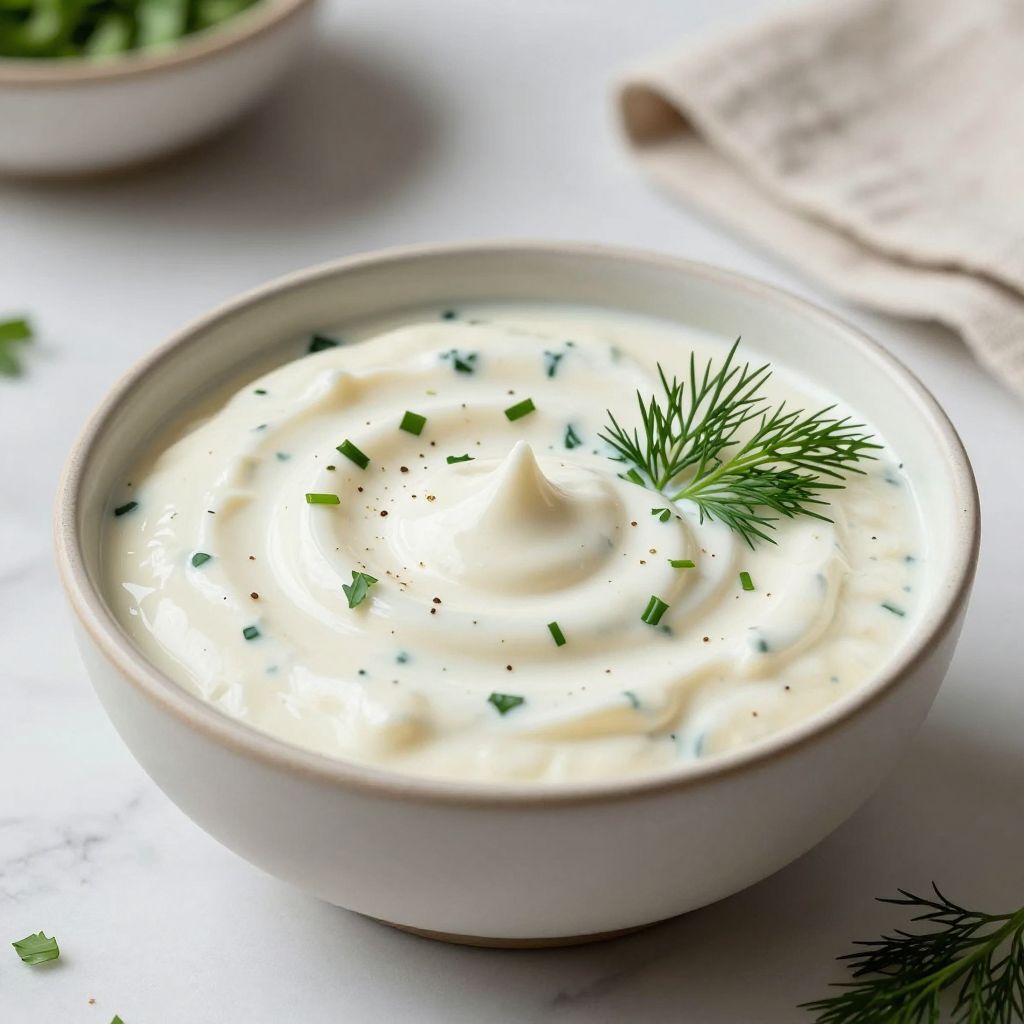 Wingstop ranch served with wings