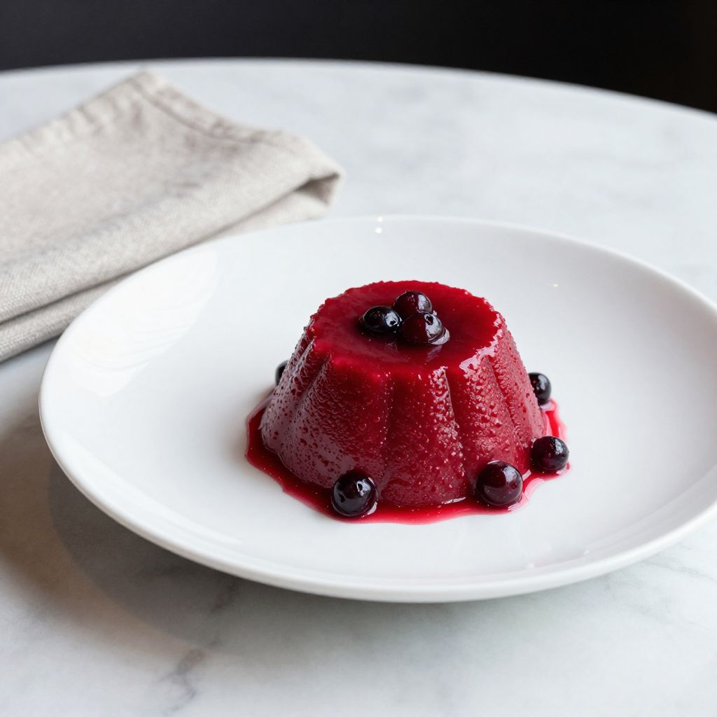 Chokecherry Pudding Final Product