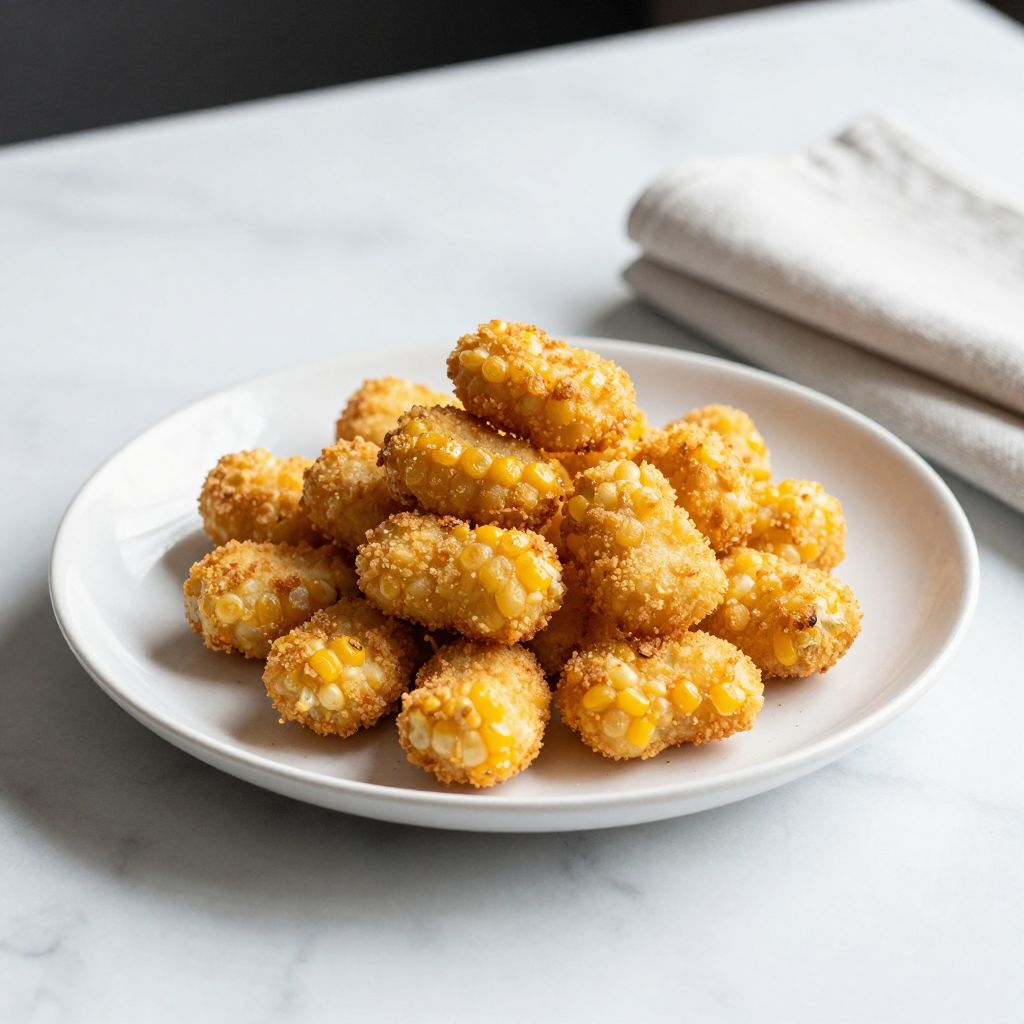 Corn Nuggets Plated