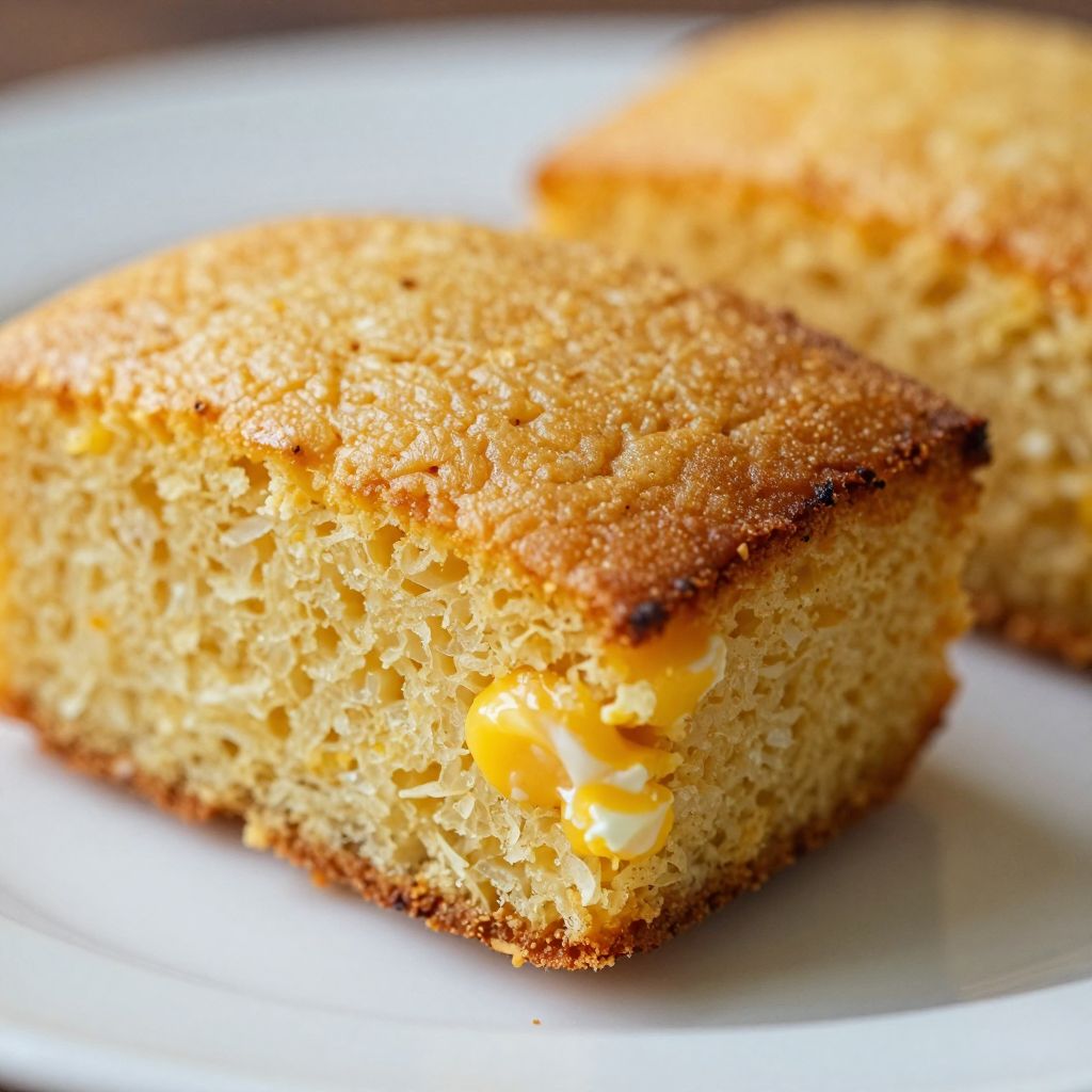 Cornbread with Creamed Corn Step Image