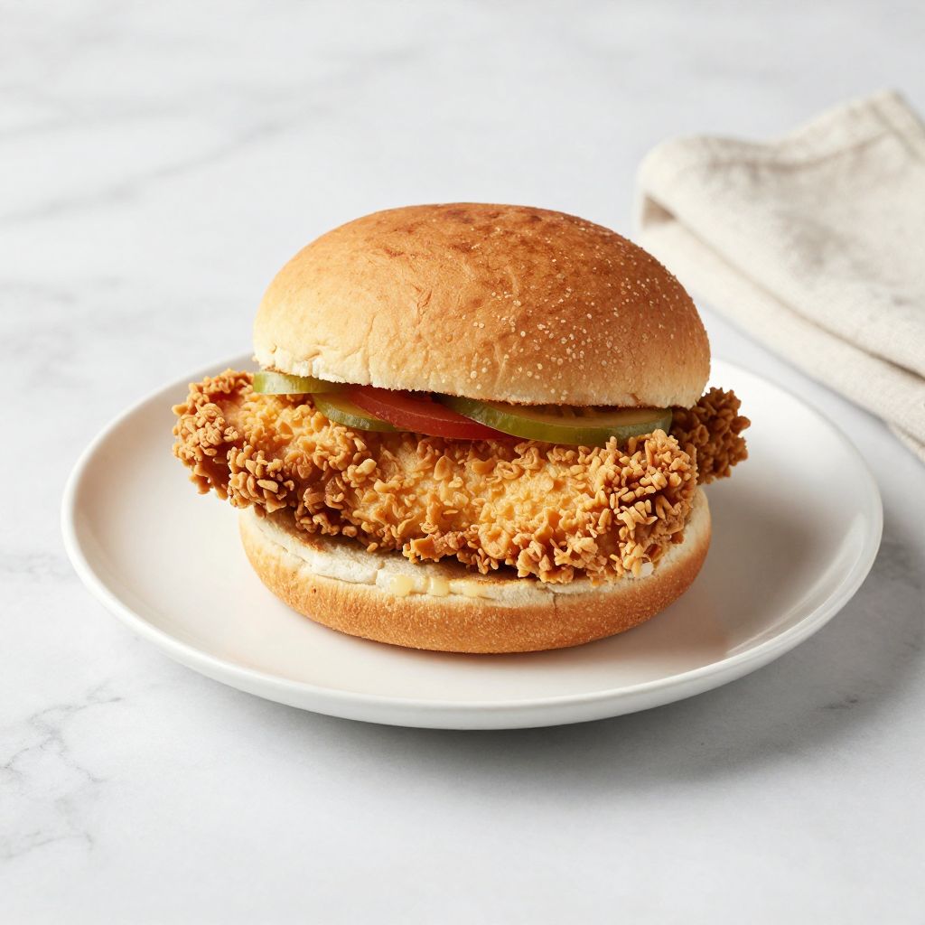 Crispy Chicken Sandwich Final Image