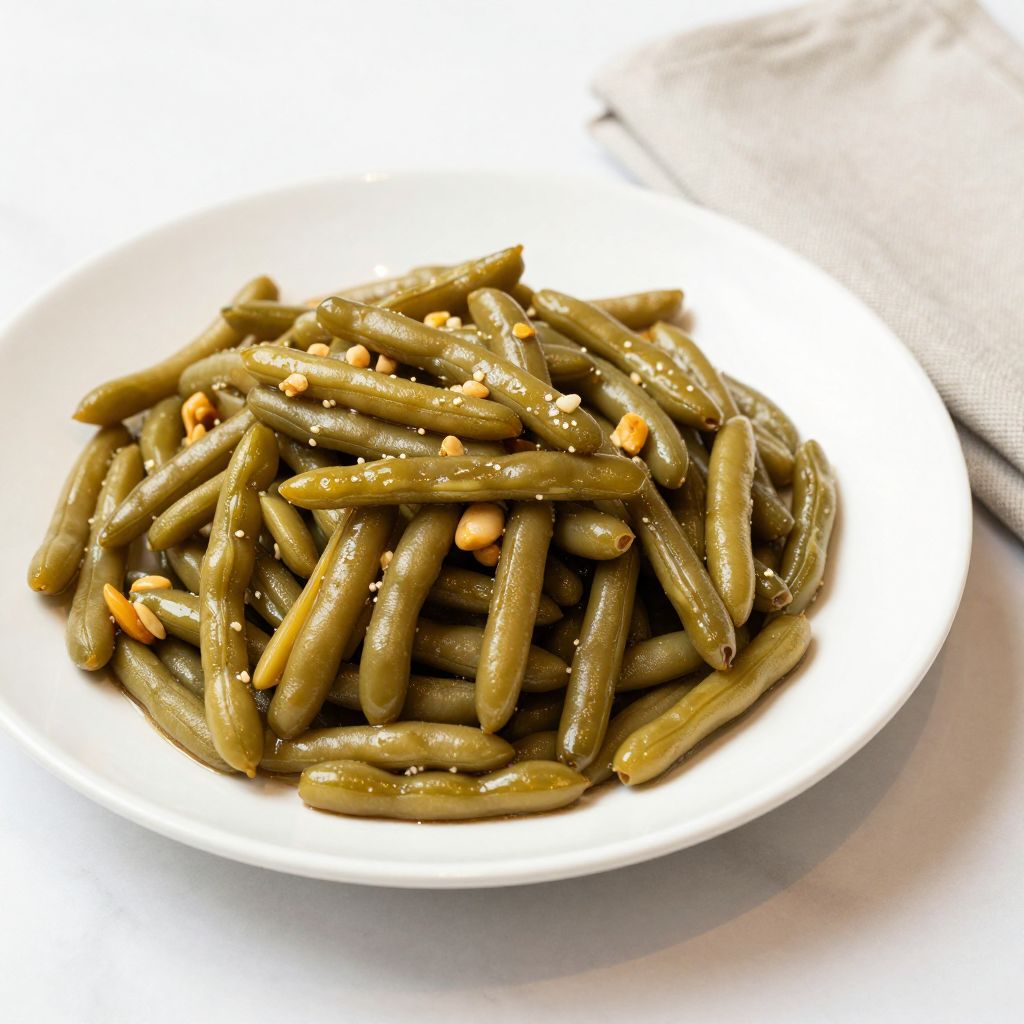 Din Tai Fung Green Bean Final Dish Image