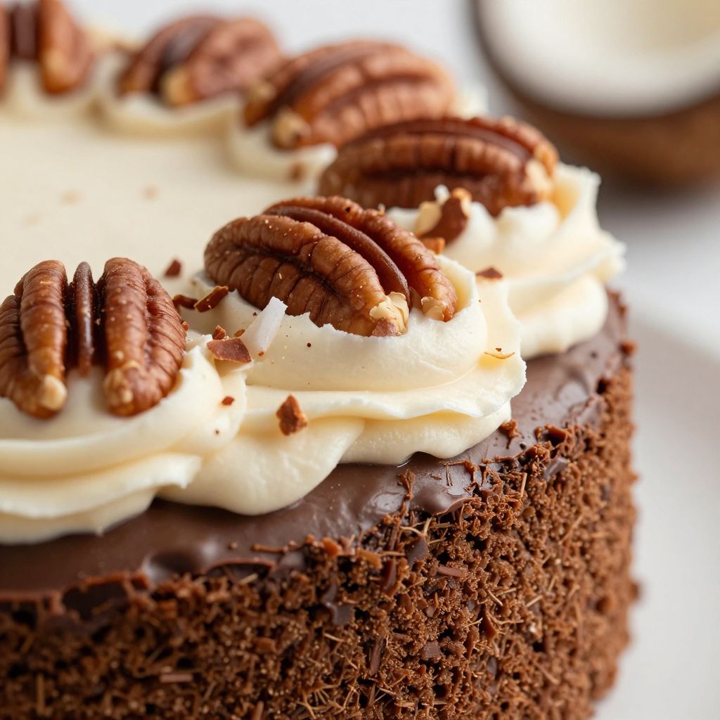 Original German Chocolate Cake Steps