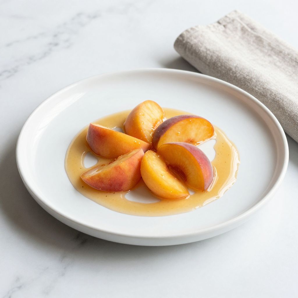Peach Syrup Final Product