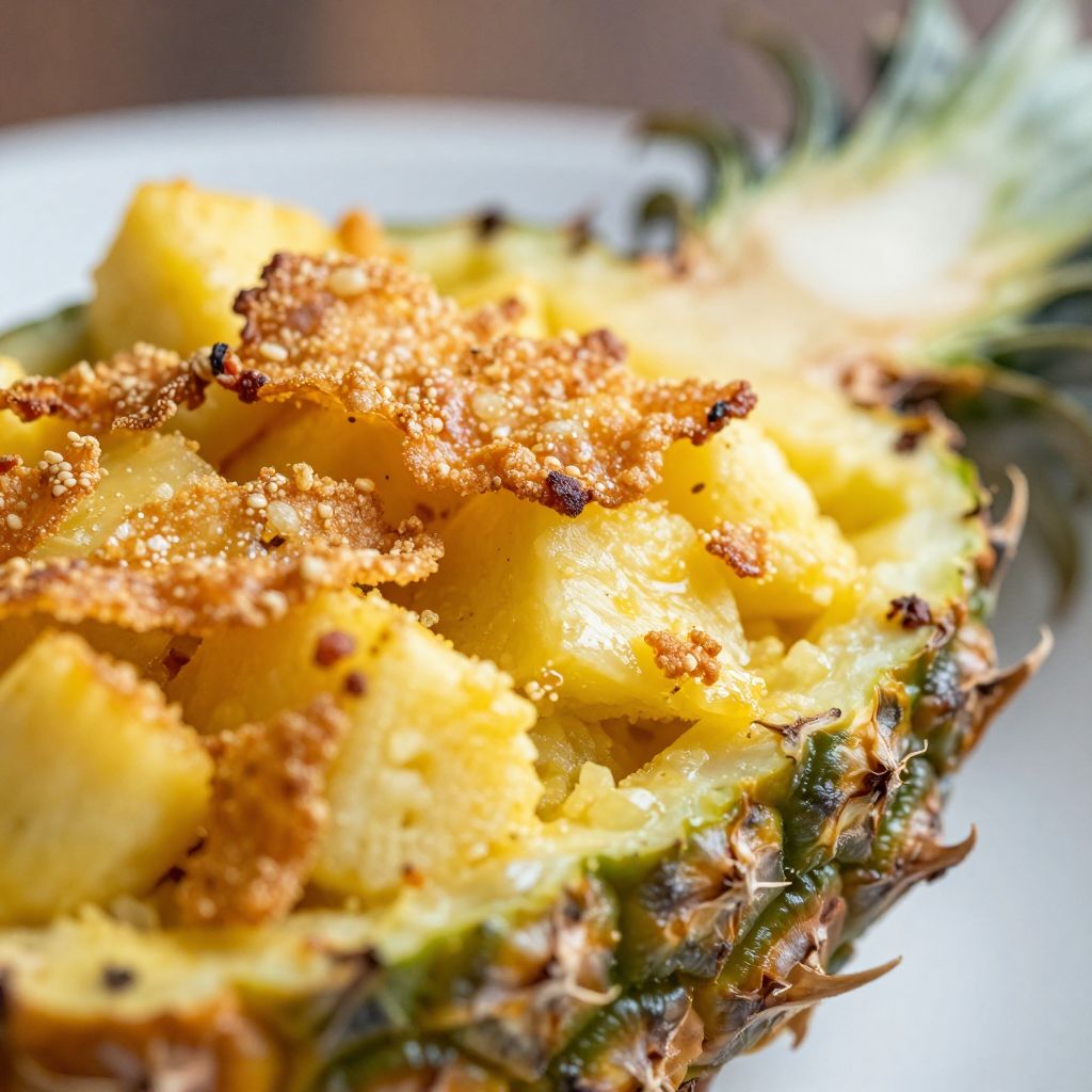 Pineapple Stuffing Preparation
